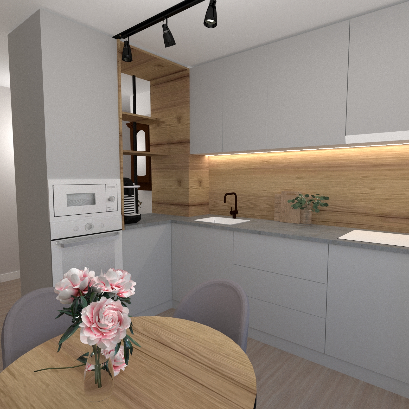 Apartament 3 Camere - Contemporan Minimalist - Design de interior Timișoara