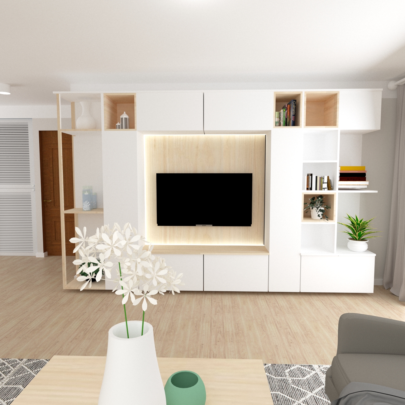 Apartament Nuante Pastel - Design de interior Timișoara